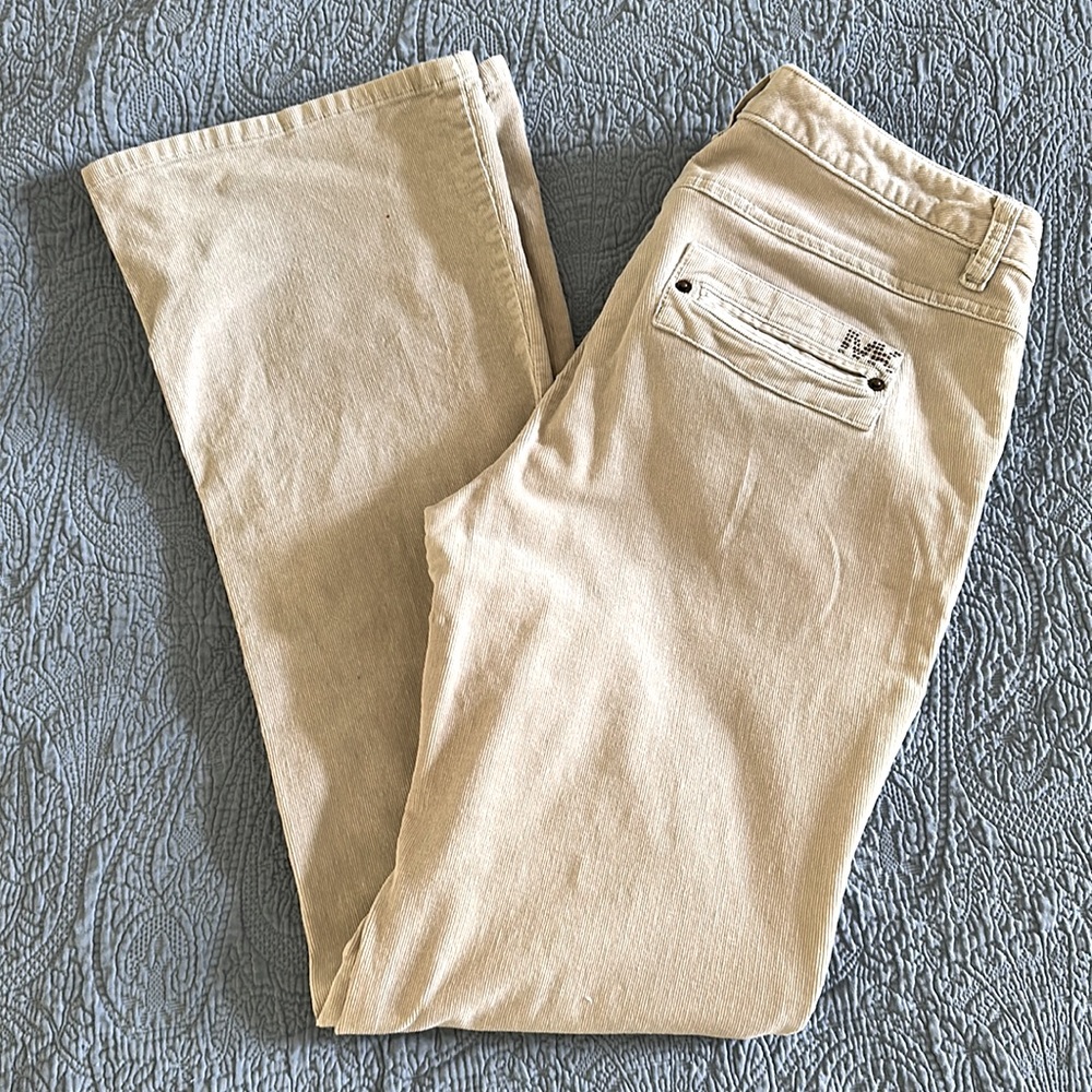 Michael Kors Light Tan Corduroy Pants